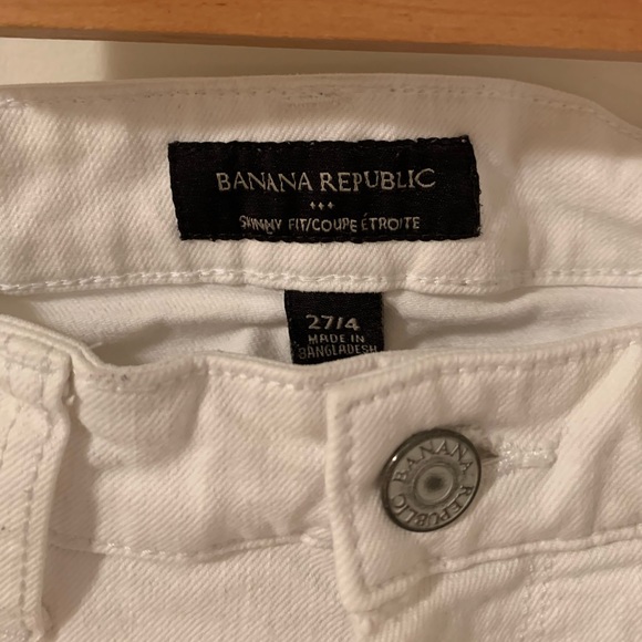 White BR skinny jeans - Picture 3 of 5